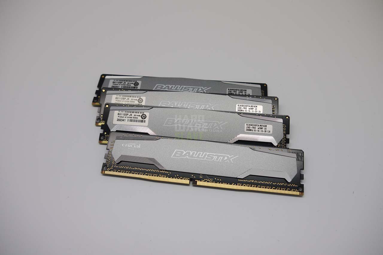 Crucial Ballistix Elite DDR4 3200Mhz 4x4GB Memory Review 